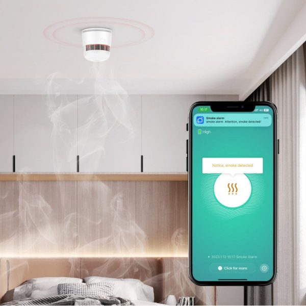 WOOX WiFi Smoke Sensor Alarm - Slika 5