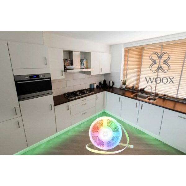 WOOX WiFi Smart LED traka RGB + muzička funkcija,5m,24W - Slika 2