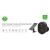 WOOX WiFi Smart vanjska kamera + solarni panel,Ultra HD 2K microSD (max. 128GB),IP65 vodootporna - Slika 4