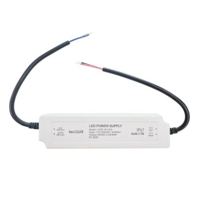 ELK LED TRAFO 24V/60W/IP67/TEC2LUX LP60-W1V24