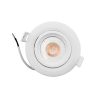 LED spot zakretni bijeli plastični 5W 3000K