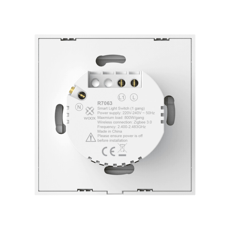 WOOX ZigBee Smart zidni prekidač za svjetlo (R7063) - Slika 3
