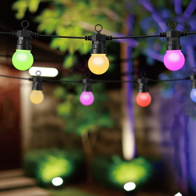WOOX WiFi Smart LED Smart Party Lighting String 5.5W,IP65,9m - Slika 3