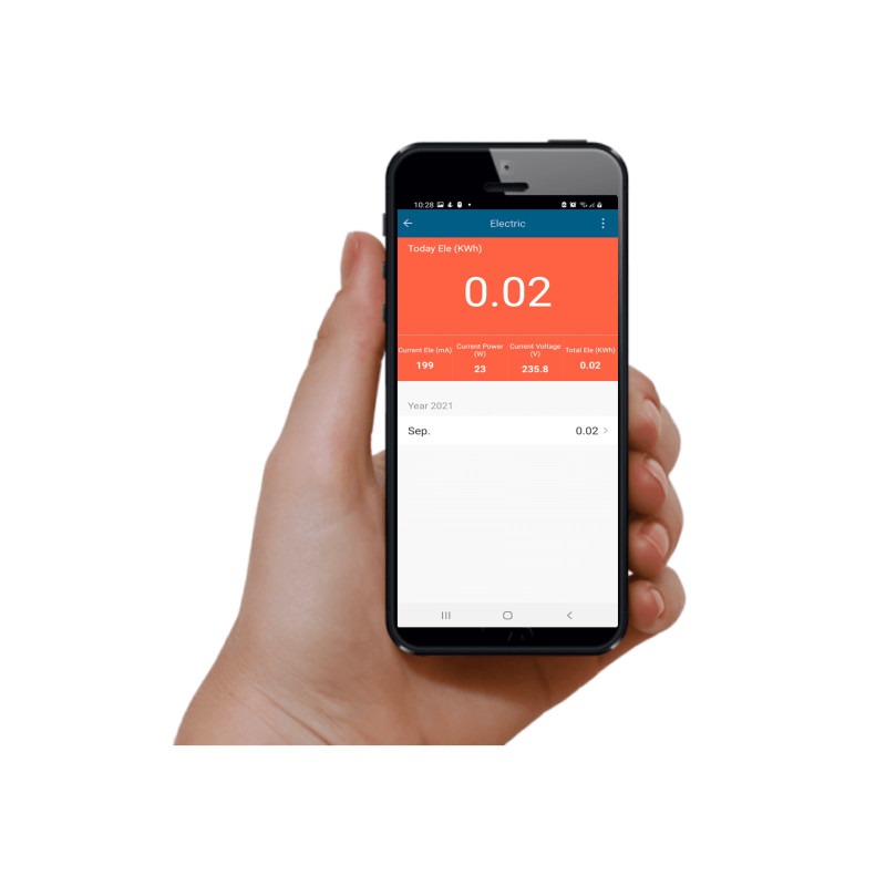 WOOX WiFi Smart utičnica EU,16A/3680W,WooxHome app - Slika 4