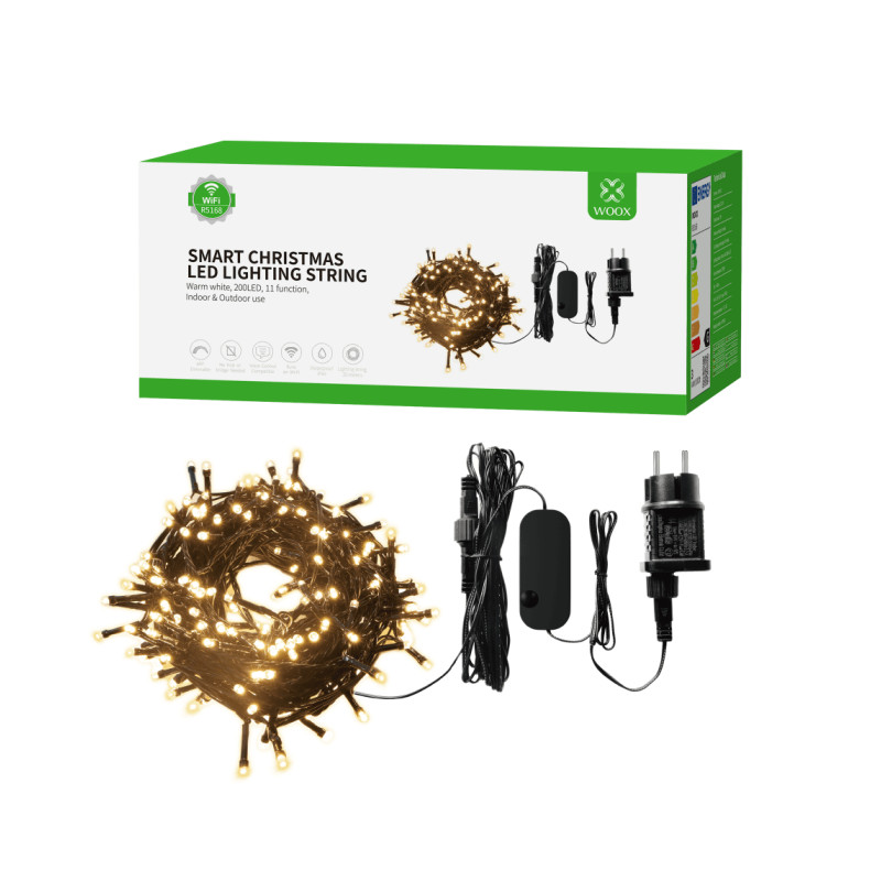 WOOX Smart božićna LED rasvjeta,20m dužina (R5168)