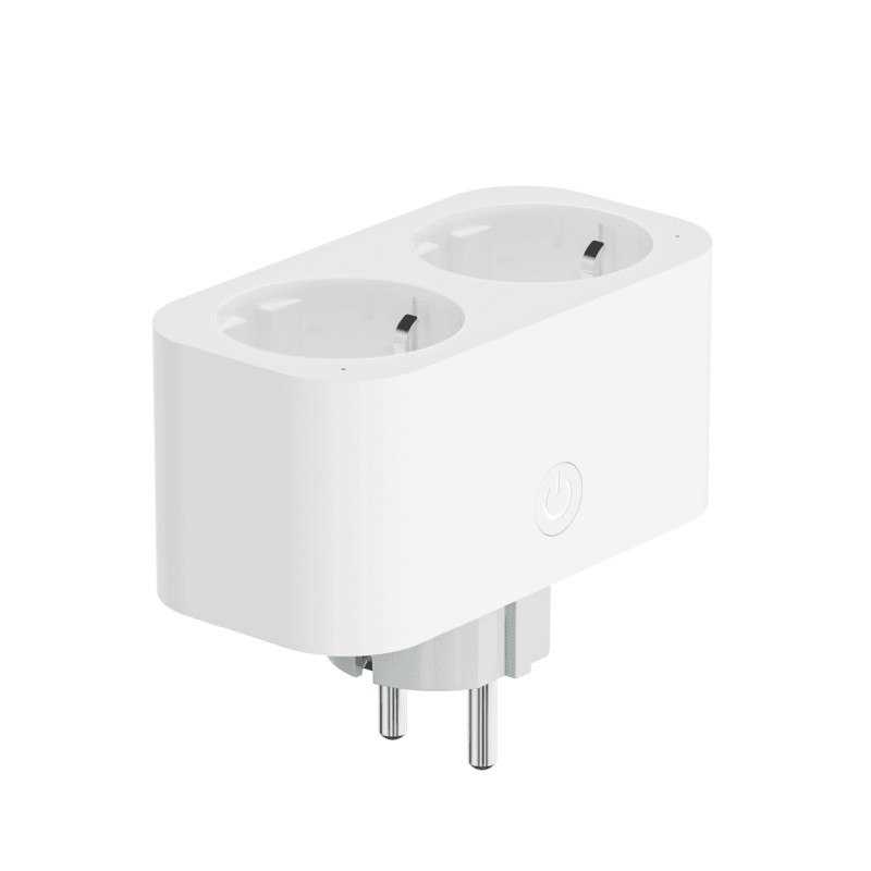 WOOX WiFi Smart dupla utičnica,16A/3680W,WooxHome app - Slika 2
