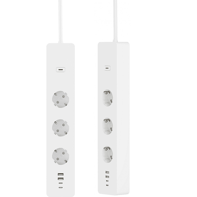 WOOX WiFi Smart multi-utičnica,3×strujna utičnica,2×USB-A - Slika 3