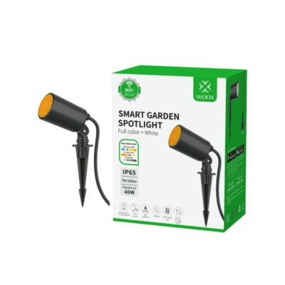 WOOX WiFi Smart LED vrtna svijetiljka RGB+CCT,7W,520lm
