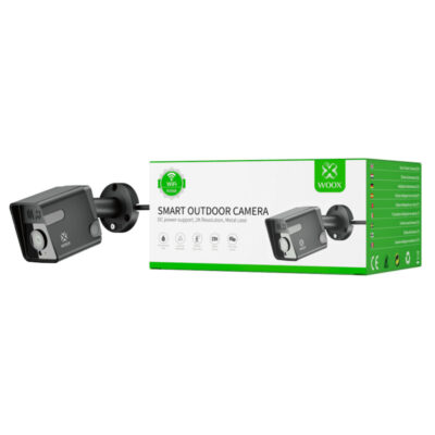 WOOX WiFi Smart vanjska kamera,Ultra HD 2K microSD (max. 128GB),IP65 vodootporna