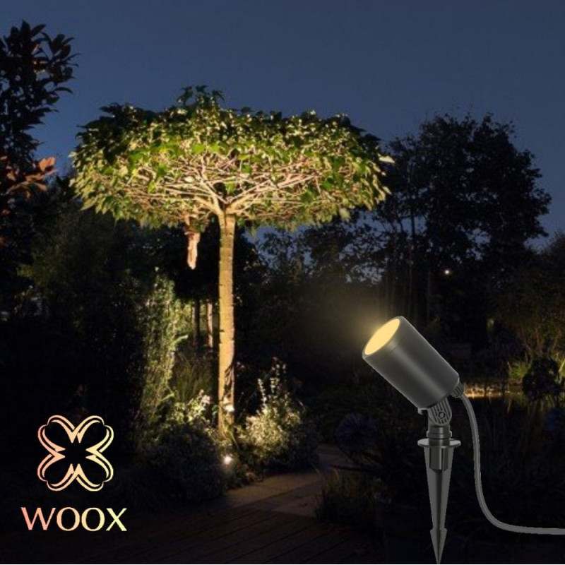 WOOX WiFi Smart LED vrtna svijetiljka RGB+CCT,7W,520lm - Slika 2